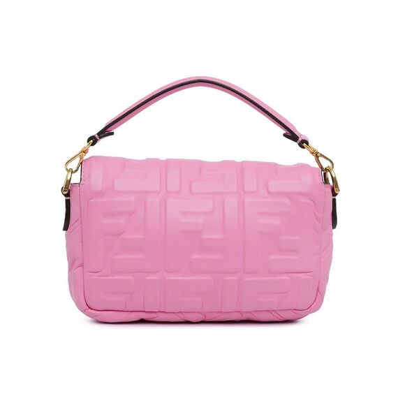 Pre Loved Fendi Mini FF Embossed Baguette - Picture 3 of 8